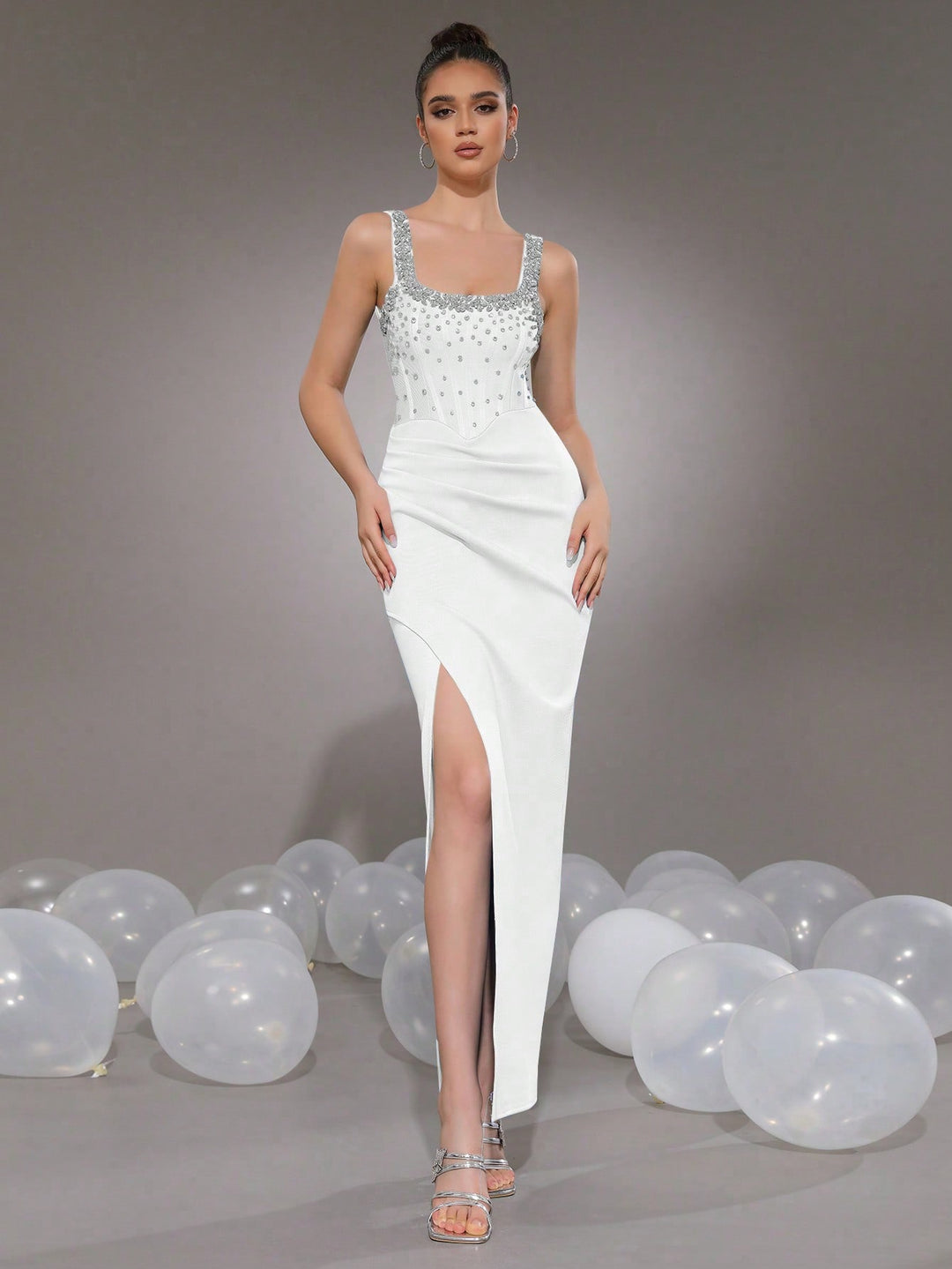 Rochie SHEIN, alb