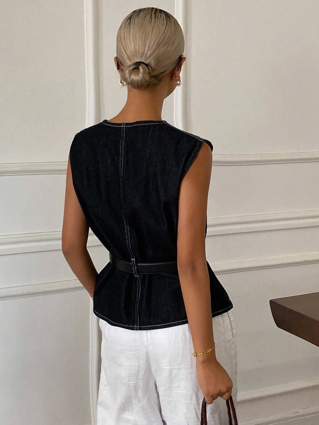 Top SHEIN, albastru