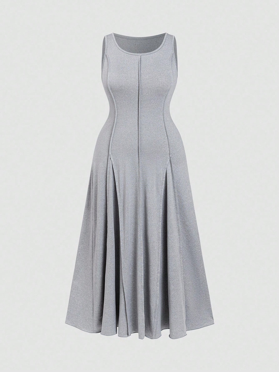 Rochie maxi SHEIN, gri