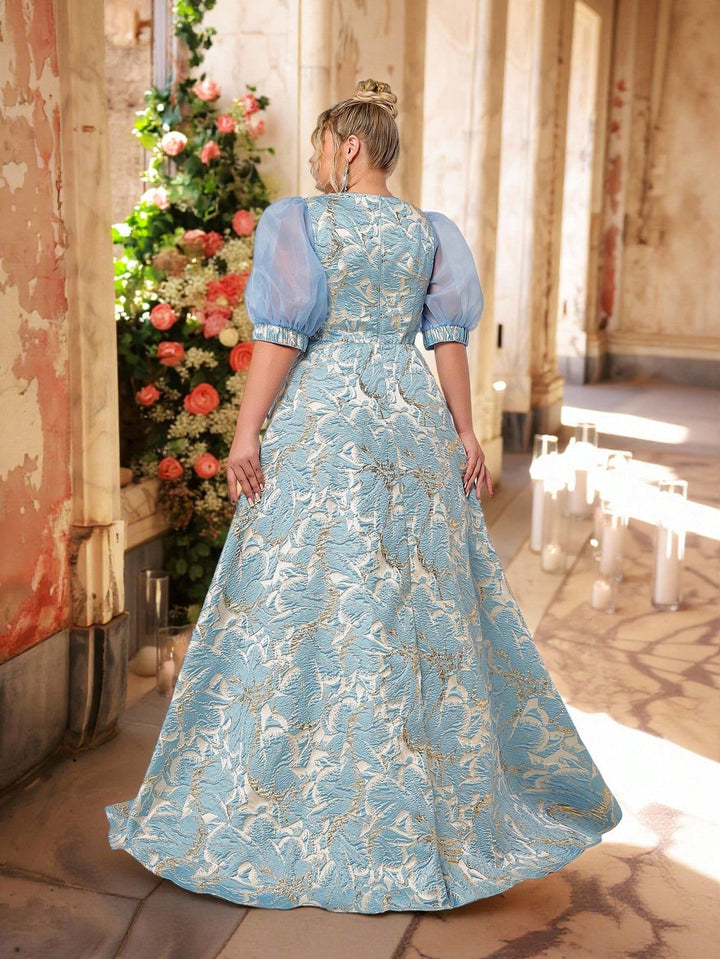 Rochie de ocazie SHEIN, albastru