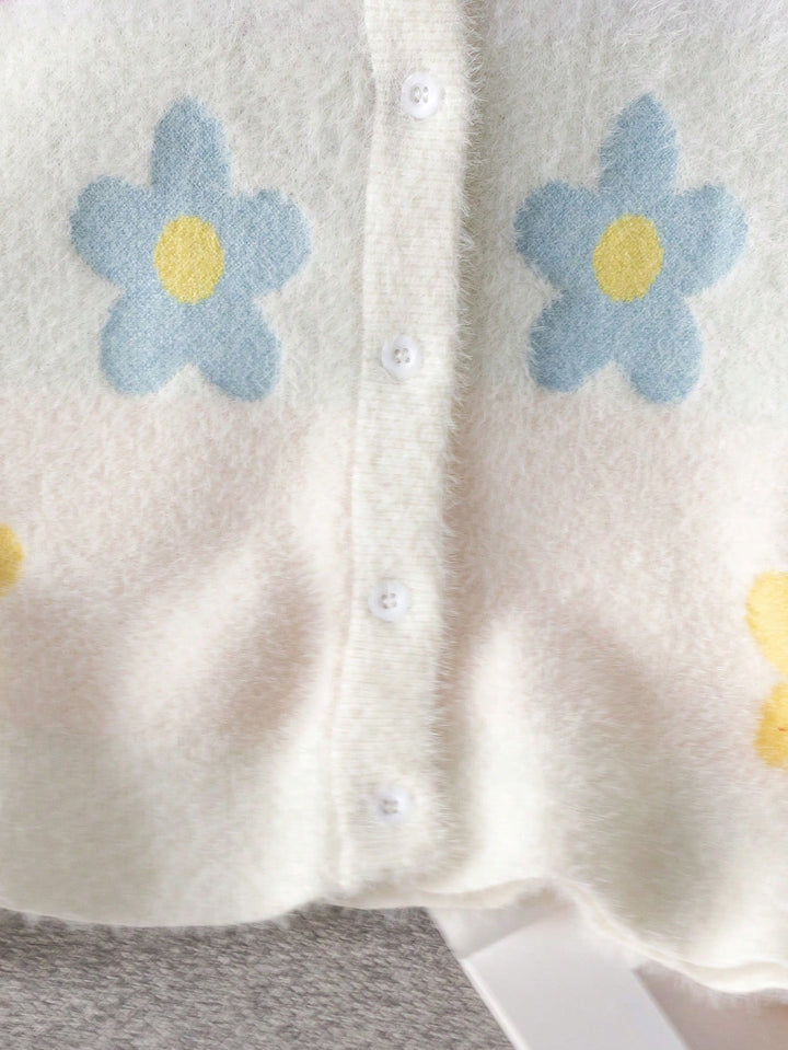 Cardigan SHEIN, alb