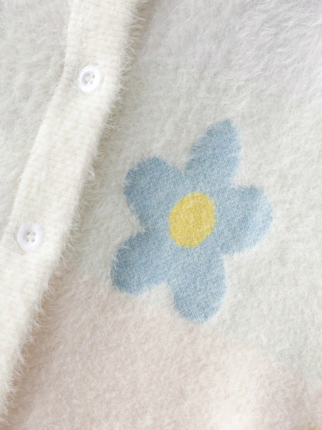 Cardigan SHEIN, alb