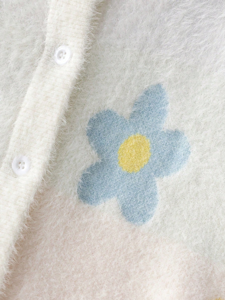 Cardigan SHEIN, alb