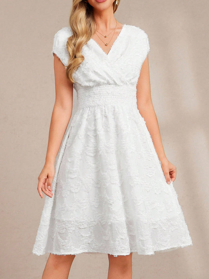 Rochie midi SHEIN, bej