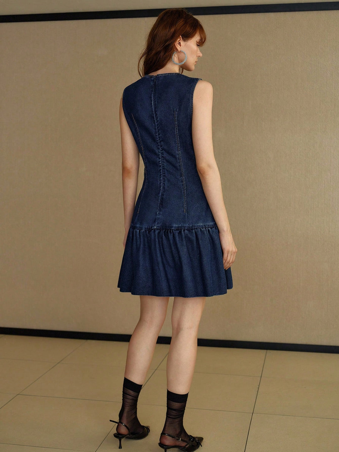Rochie de blugi SHEIN, albastru