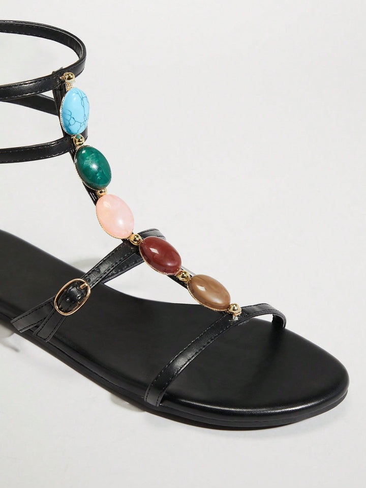 Sandale SHEIN, negru
