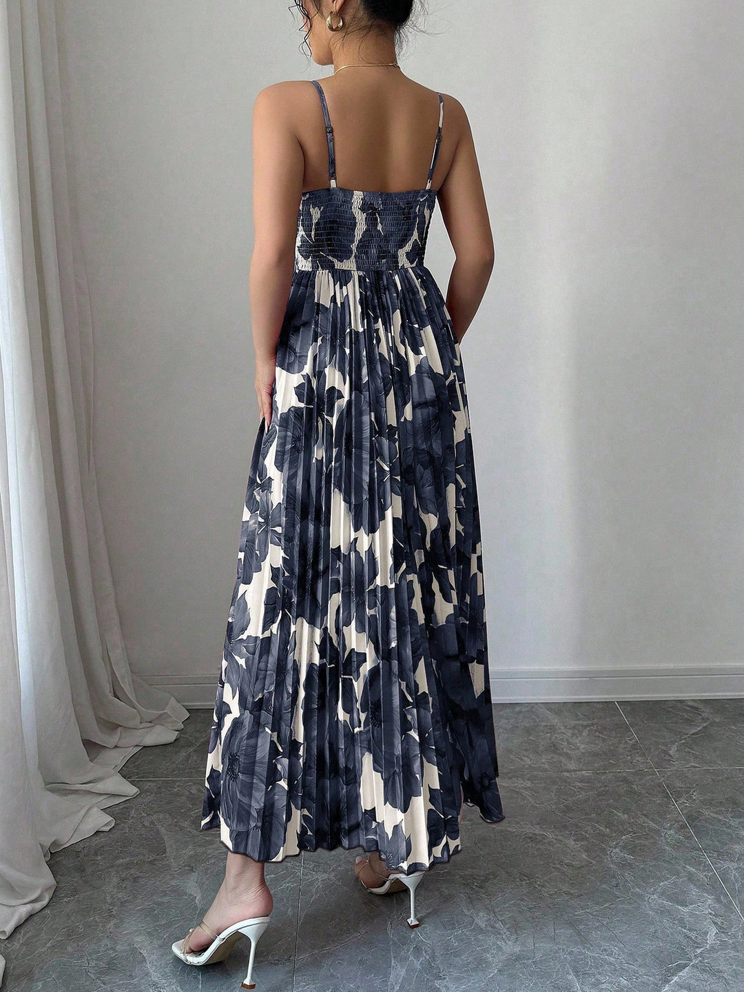 Rochie maxi SHEIN, mix culori