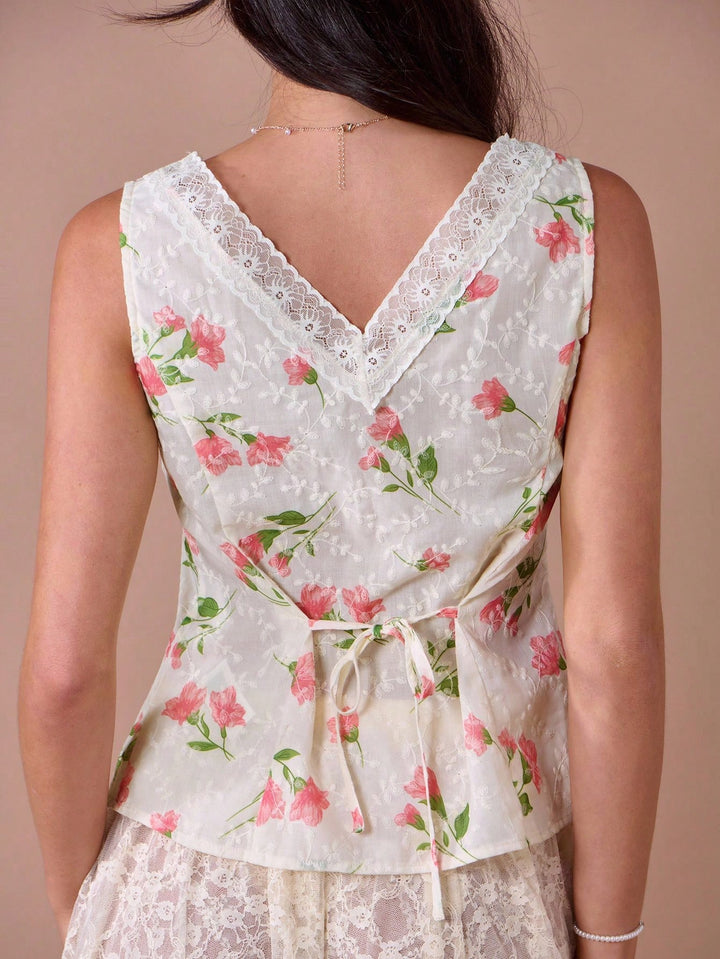 Top SHEIN, crem