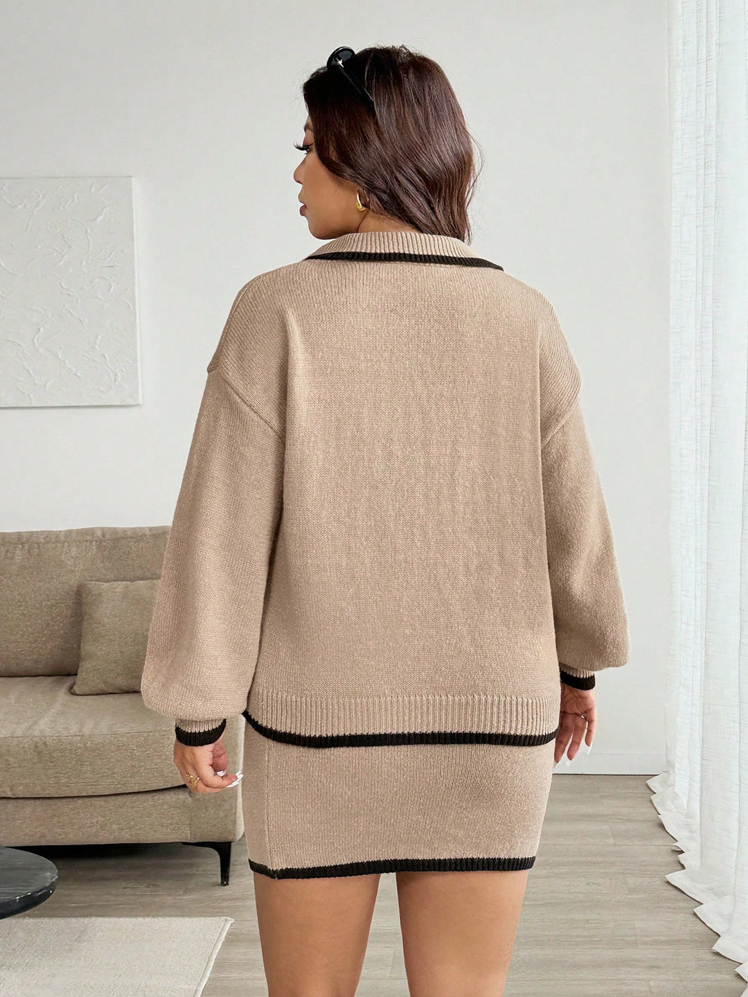 SHEIN szett, khaki