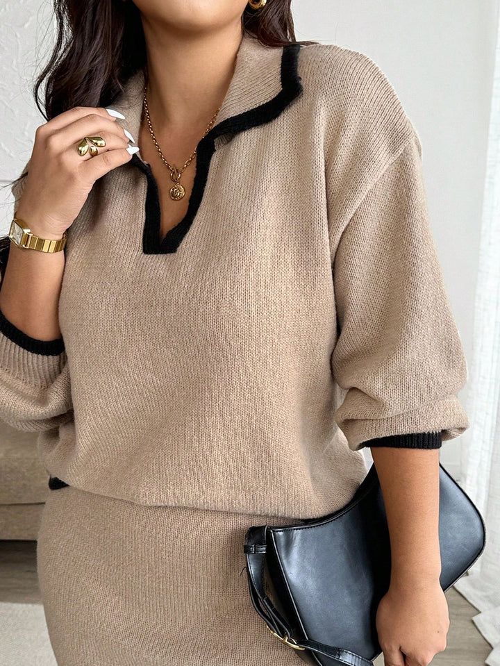 SHEIN szett, khaki