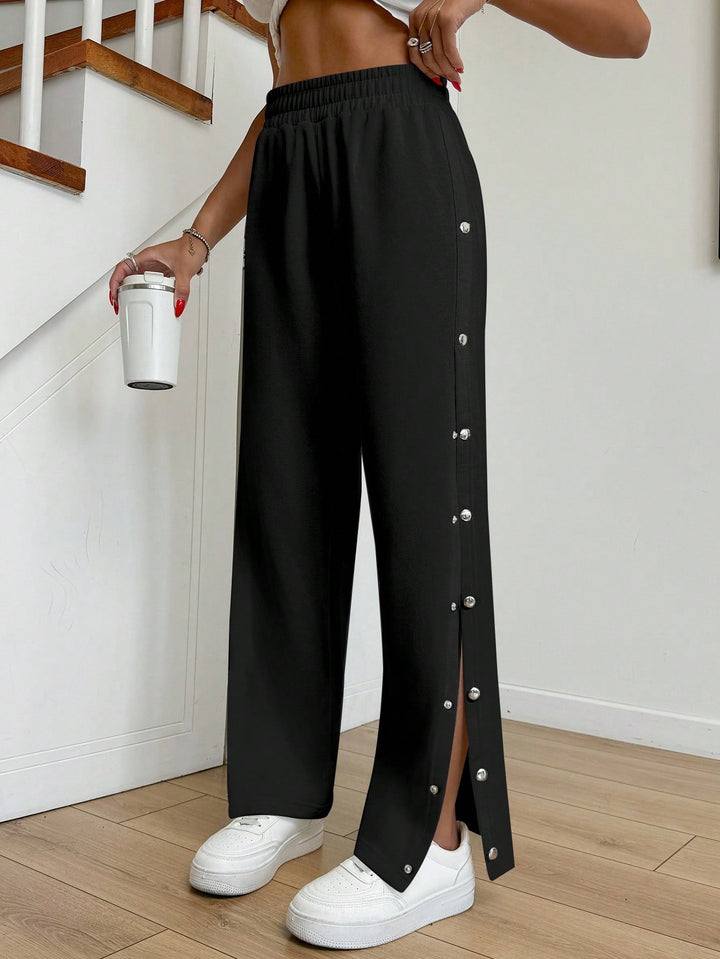 Pantaloni SHEIN, negru