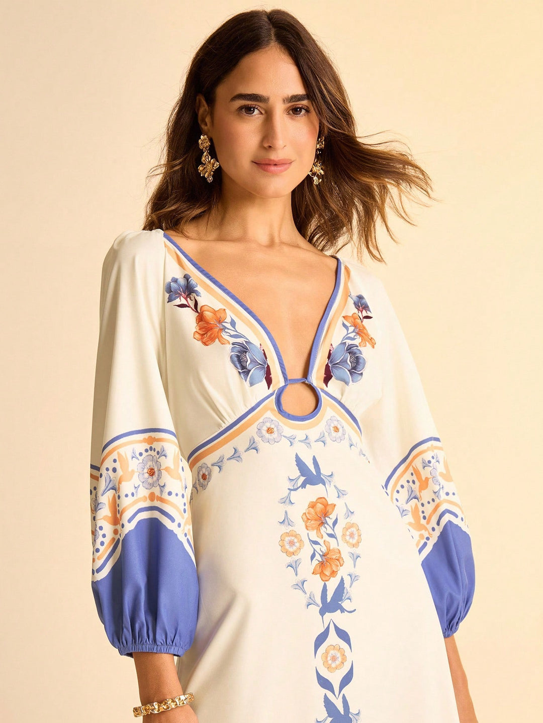 Rochie maxi SHEIN, mix culori