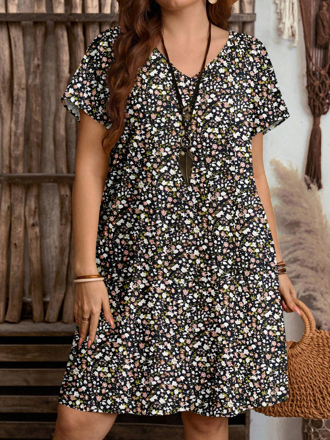 Rochie mini SHEIN, negru