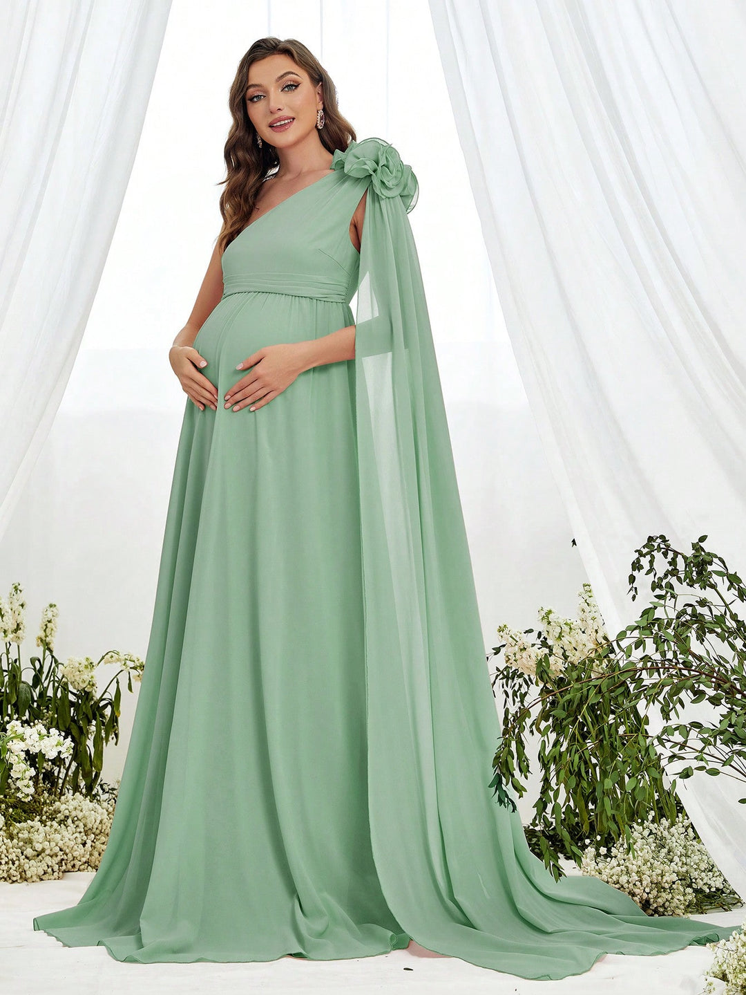 Rochie SHEIN, verde