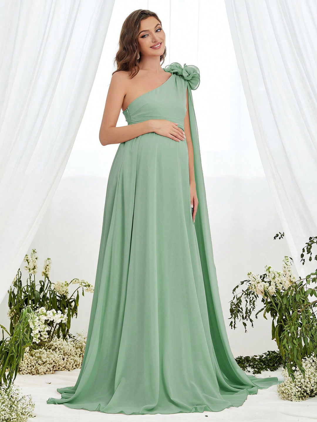 Rochie SHEIN, verde
