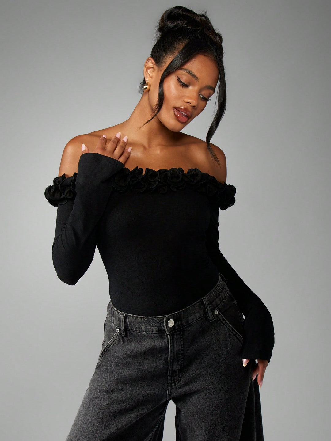 Body SHEIN, negru