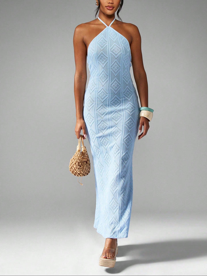 Rochie maxi SHEIN, albastru
