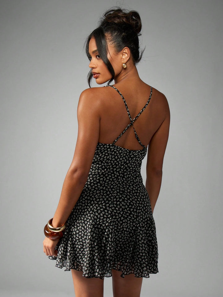 SHEIN miniruha, fekete