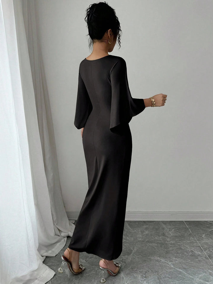 Rochie maxi SHEIN, negru