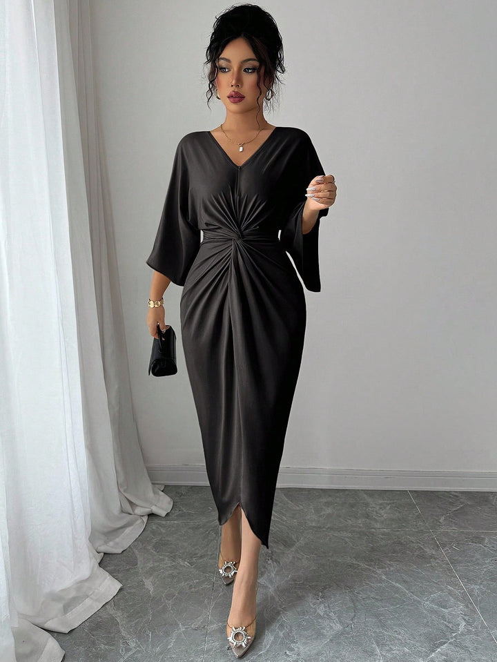 Rochie maxi SHEIN, negru