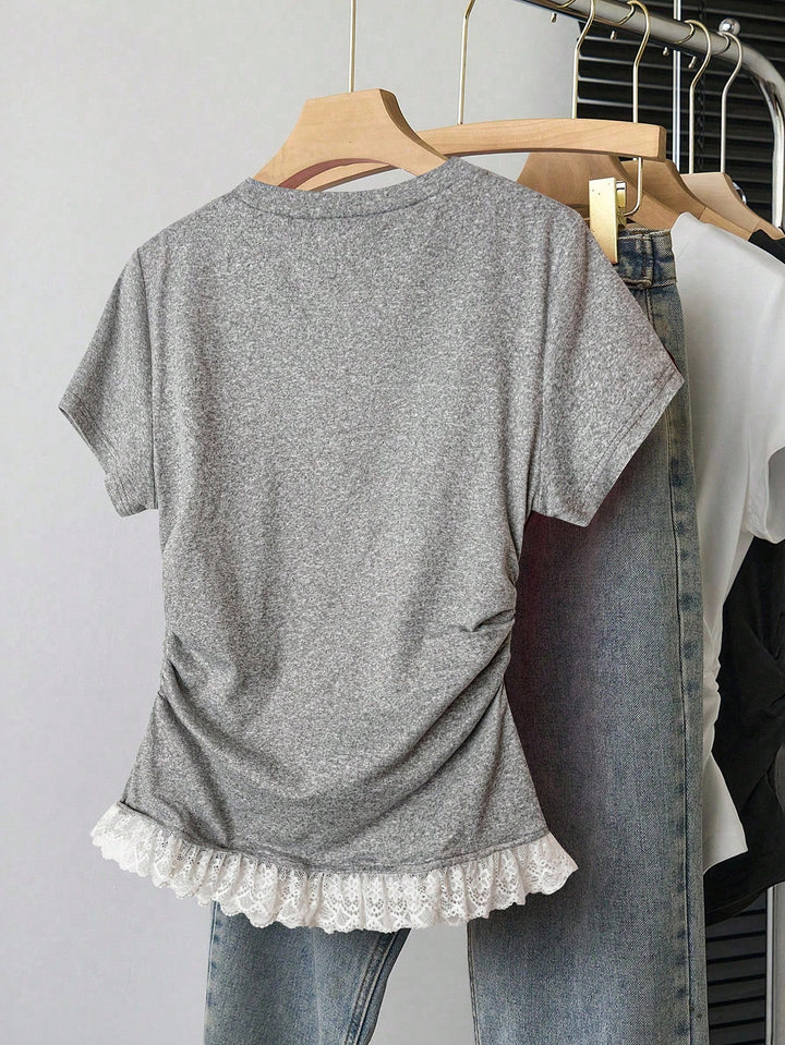 Tricou SHEIN, gri