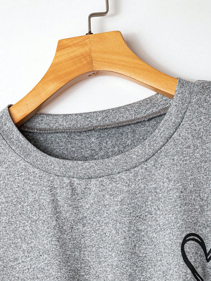 Tricou SHEIN, gri
