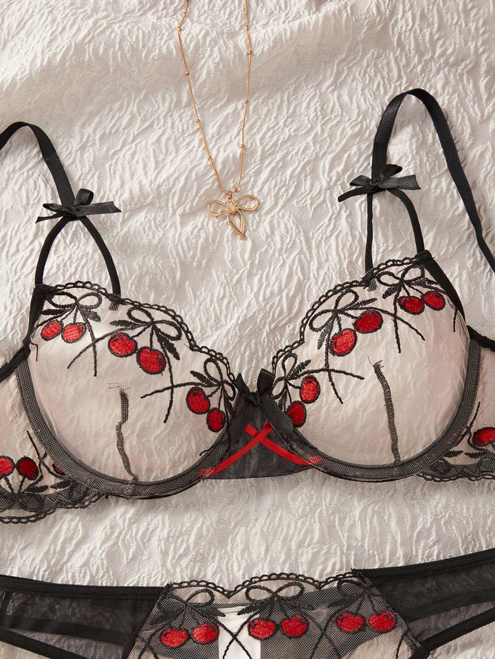 Set lenjerie intimă SHEIN, negru