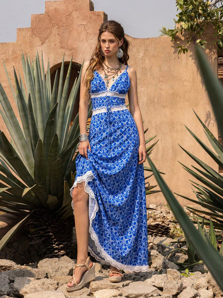 Rochie maxi SHEIN, mix culori