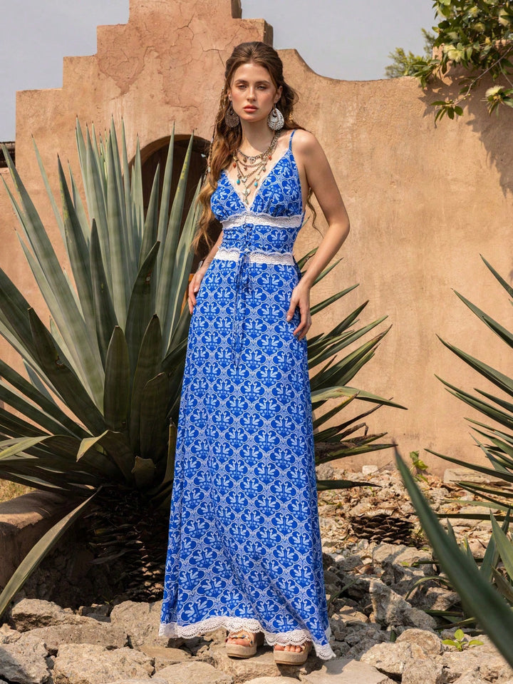 Rochie maxi SHEIN, mix culori