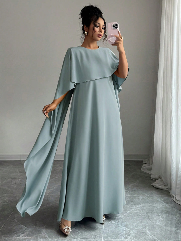 Set caftan și jalabiya SHEIN, albastru