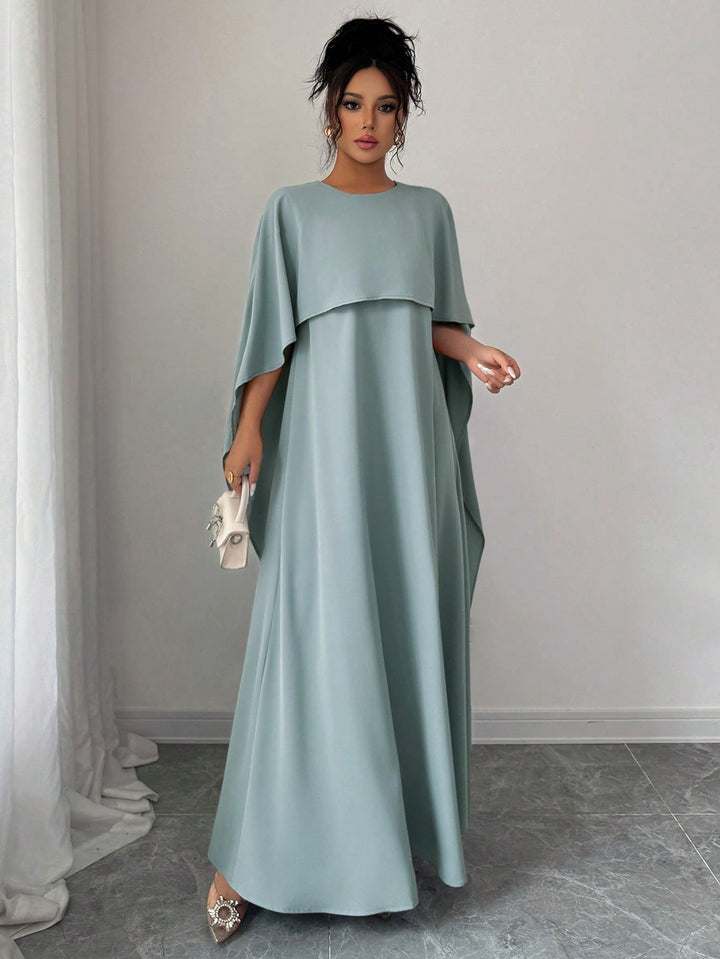 Set caftan și jalabiya SHEIN, albastru