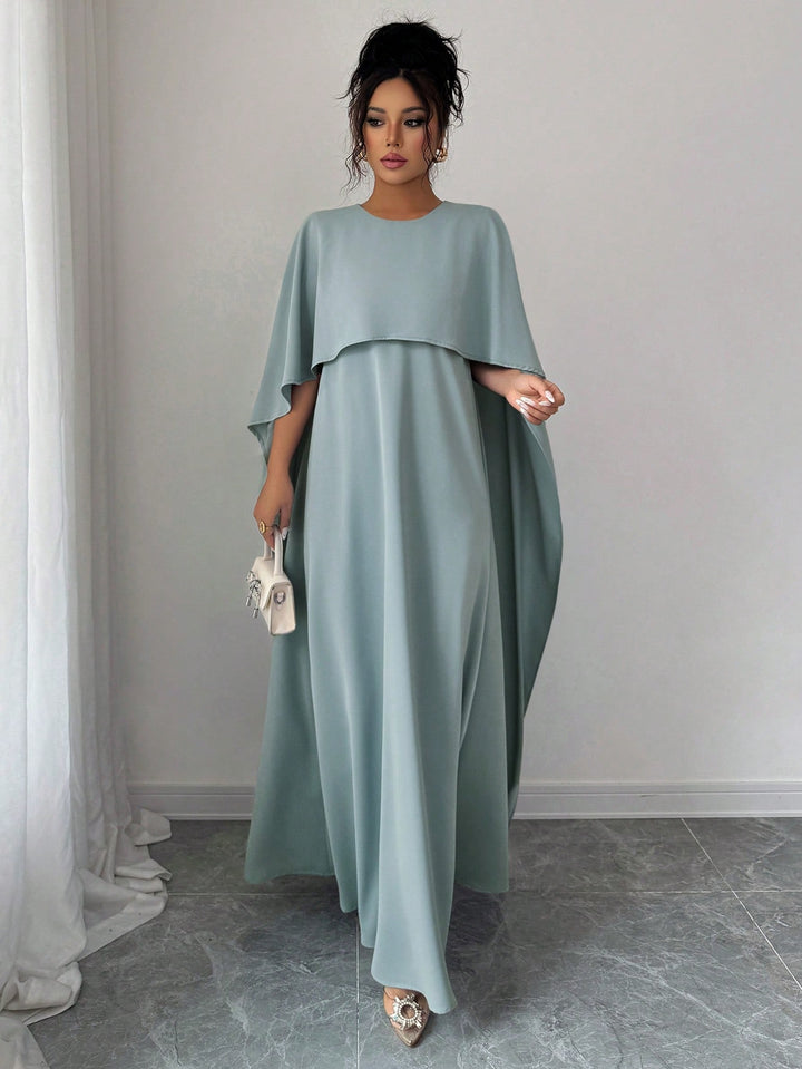 Set caftan și jalabiya SHEIN, albastru