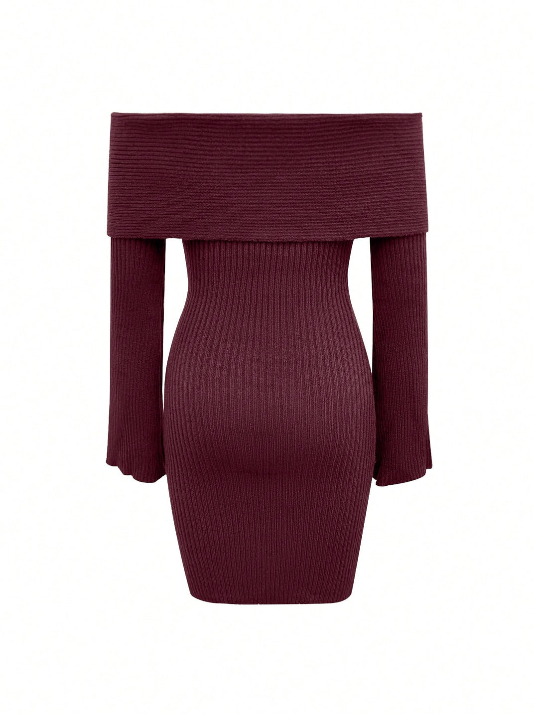 SHEIN bordó miniruha