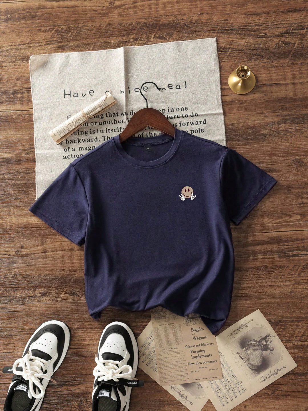 Tricou SHEIN, albastru