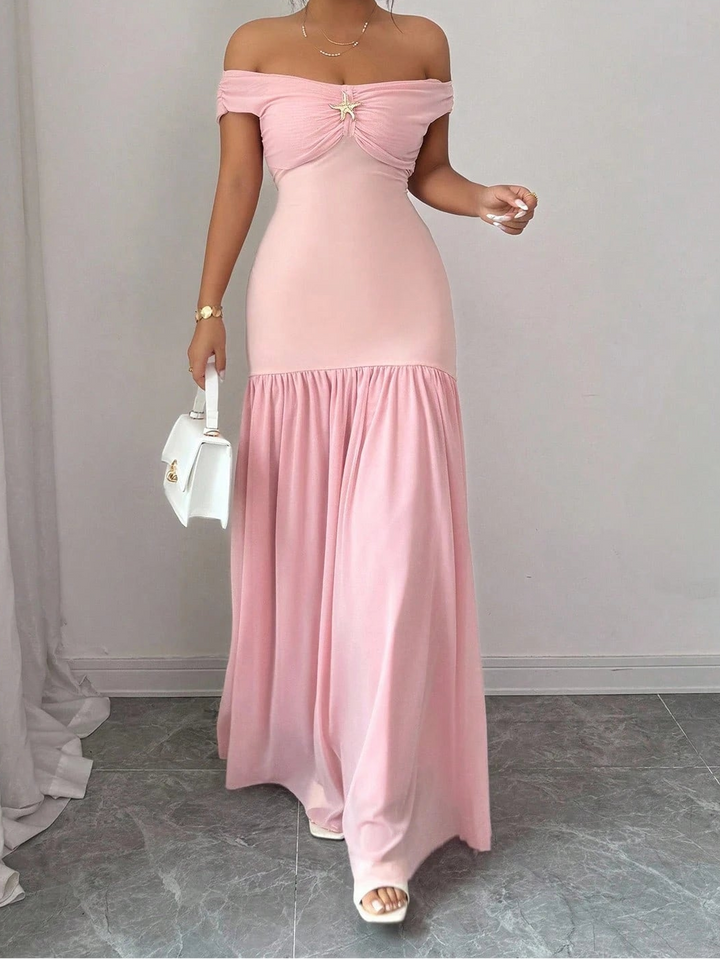 Rochie maxi Shein, roz