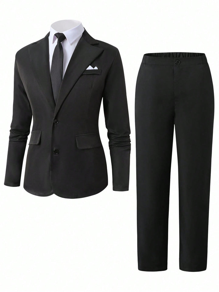 Costum SHEIN, negru