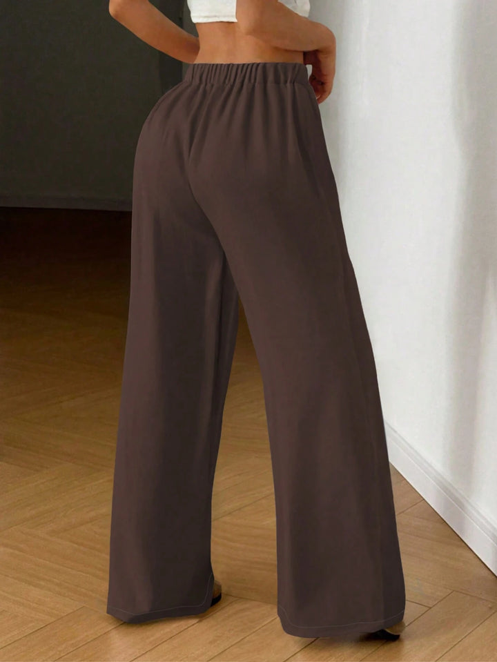 Pantaloni SHIEN, maro
