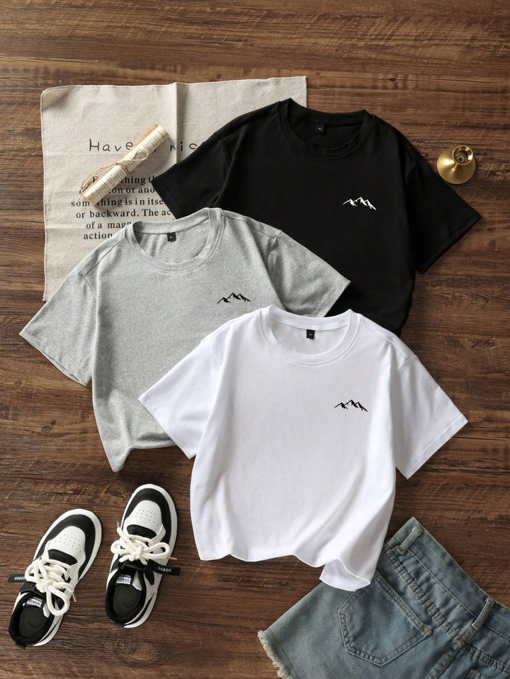 Set tricouri SHEIN, mix culori