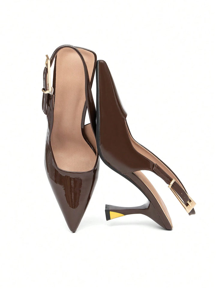 SHEIN Brown High Heels
