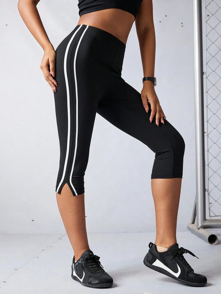 Colanți 3/4 SHEIN, negru