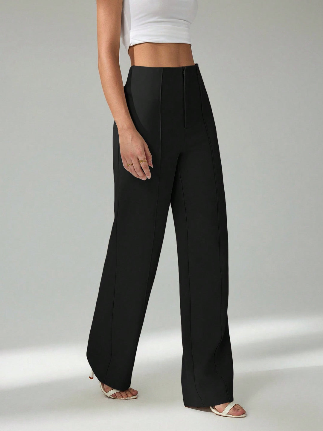 Pantaloni SHEIN, negru