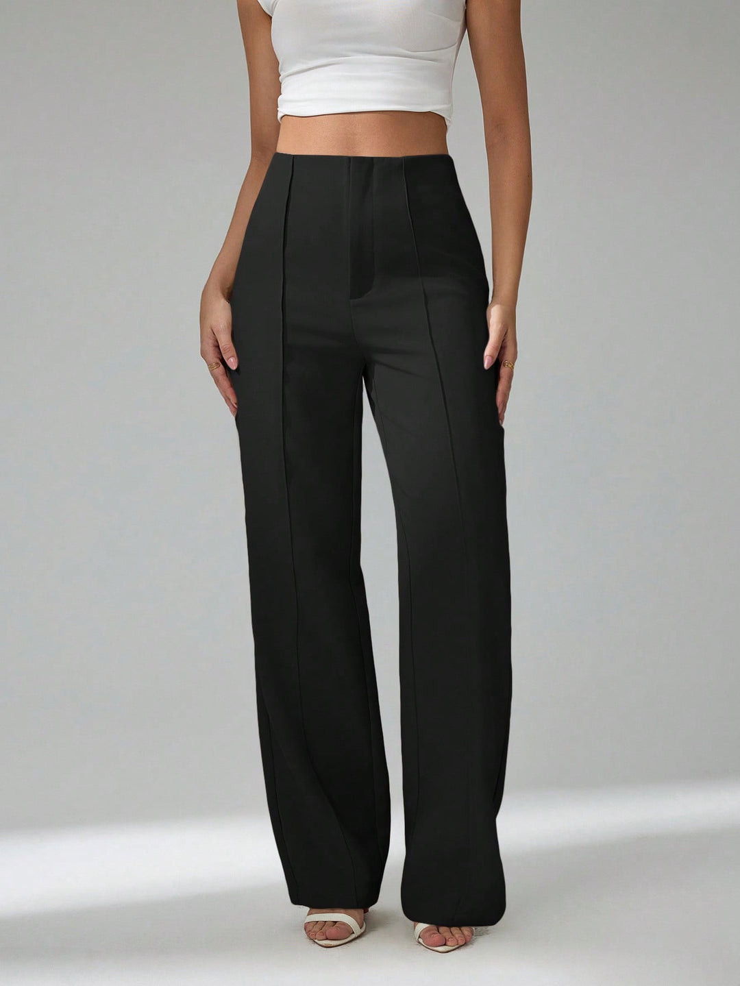 Pantaloni SHEIN, negru