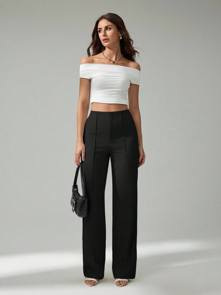 Pantaloni SHEIN, negru