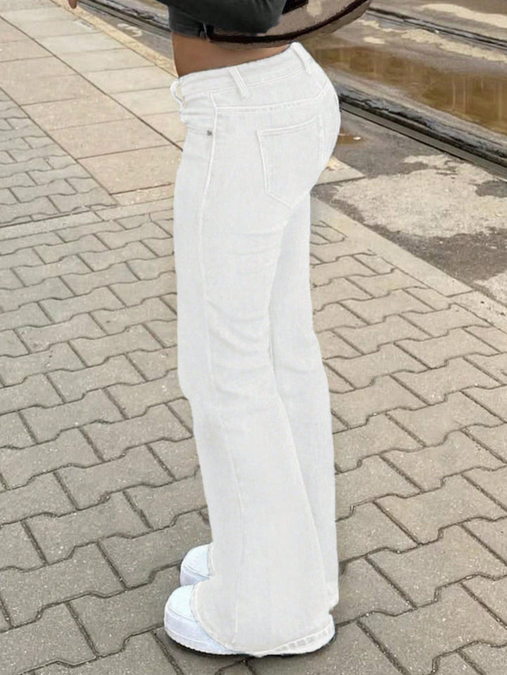 Jeans SHEIN, alb