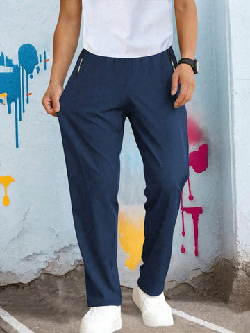Pantaloni SHEIN, albastru
