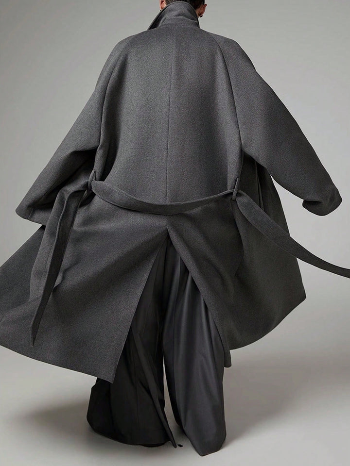 Trench SHEIN, gri
