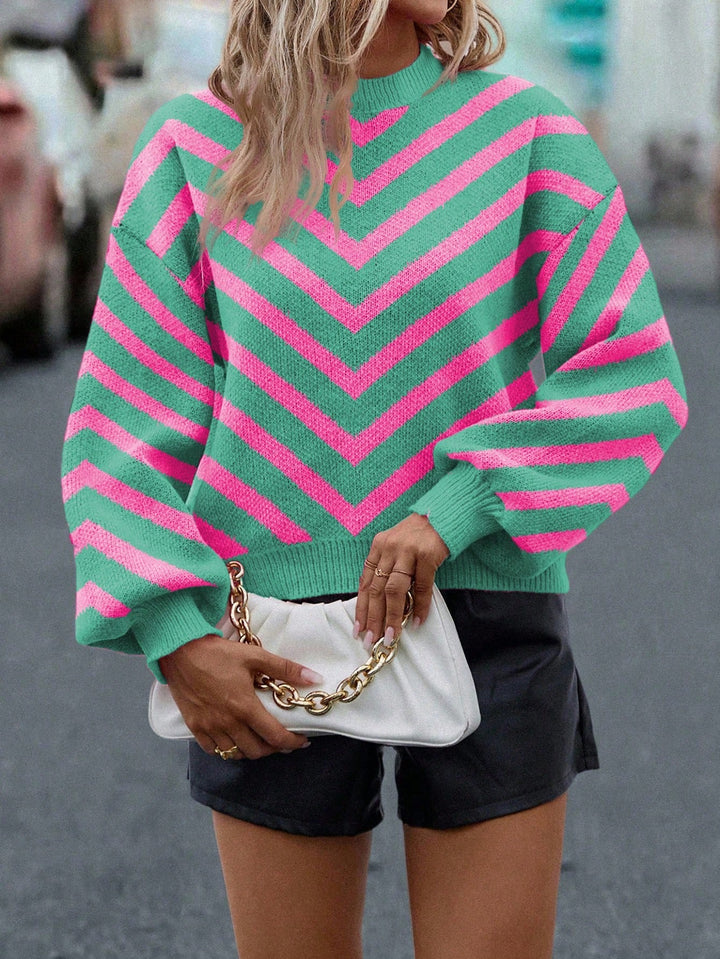 Pulover SHEIN, verde
