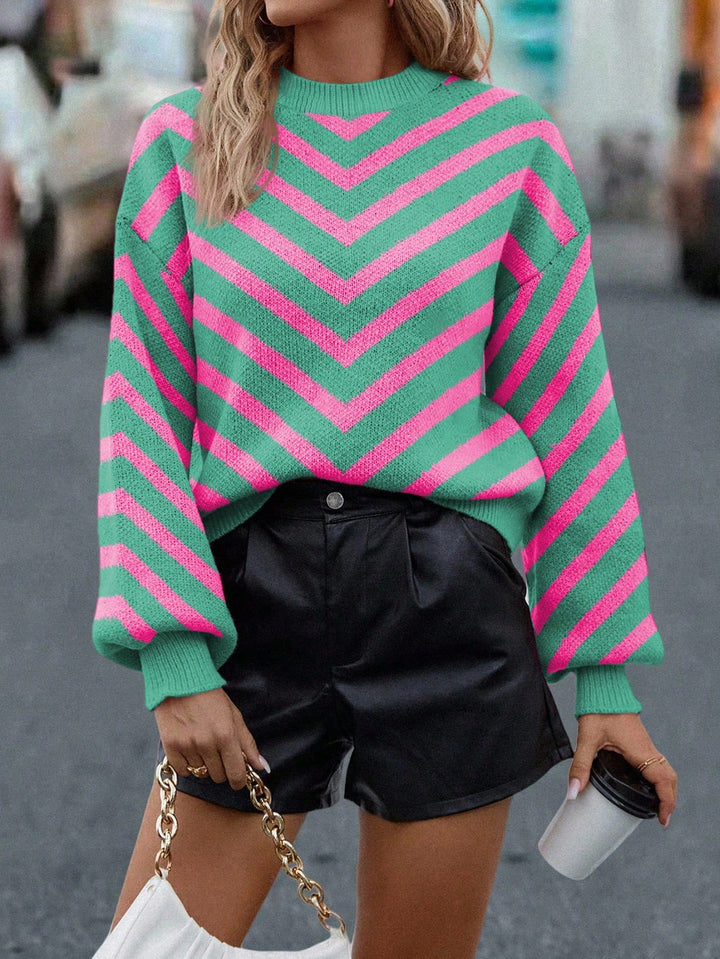 Pulover SHEIN, verde