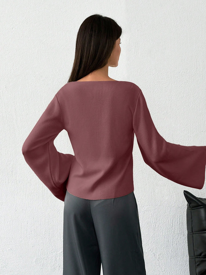 Cardigan cu nasturi SHEIN, roz
