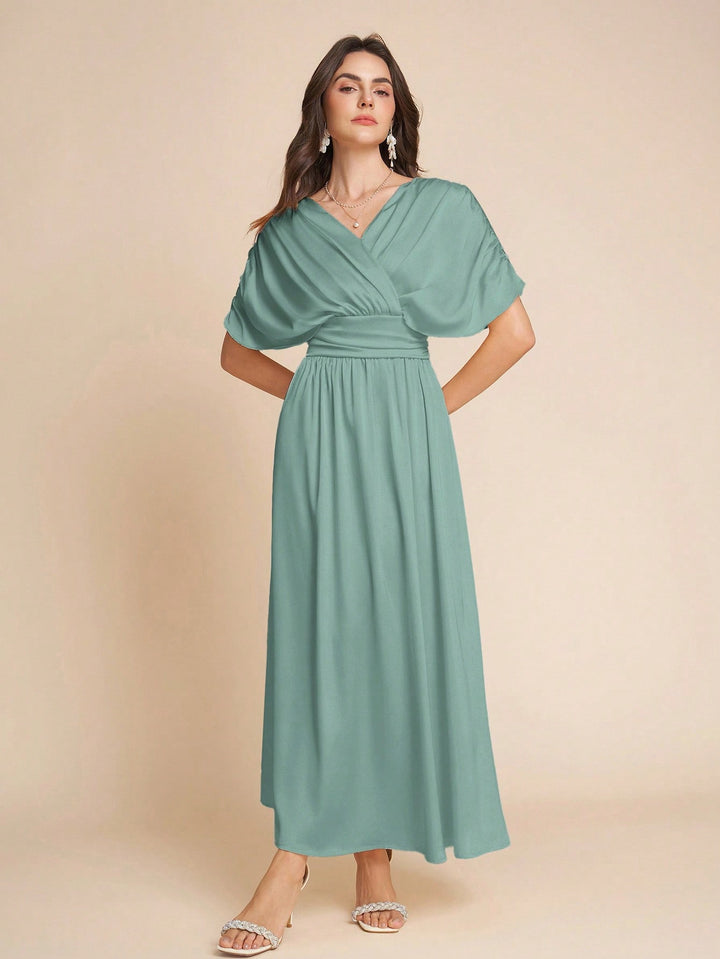 Rochie maxi SHEIN, verde